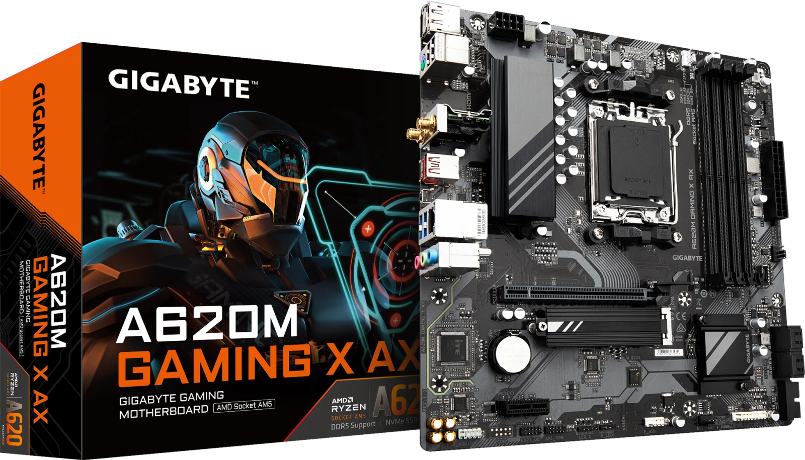 Gigabyte A620M GAMING X AX (Rev. 1.1)